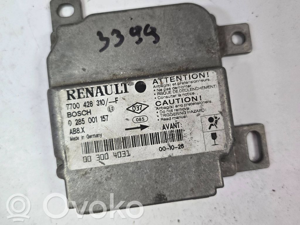 Renault Clio II Airbag control unit/module 