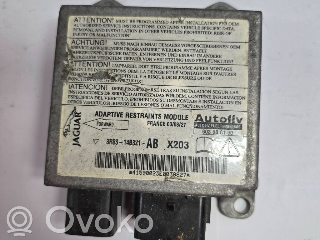 Jaguar S-Type Airbag control unit/module 