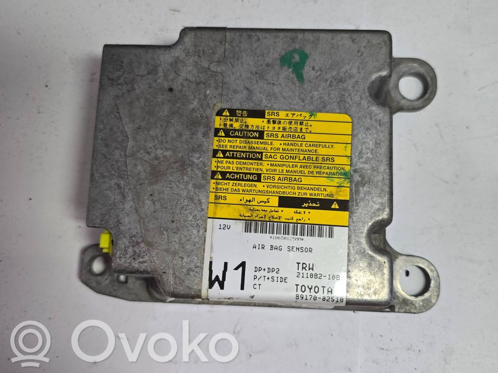 Toyota Corolla E120 E130 Centralina/modulo airbag 