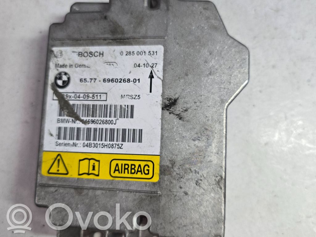 BMW 3 E90 E91 Unidad de control/módulo del Airbag 