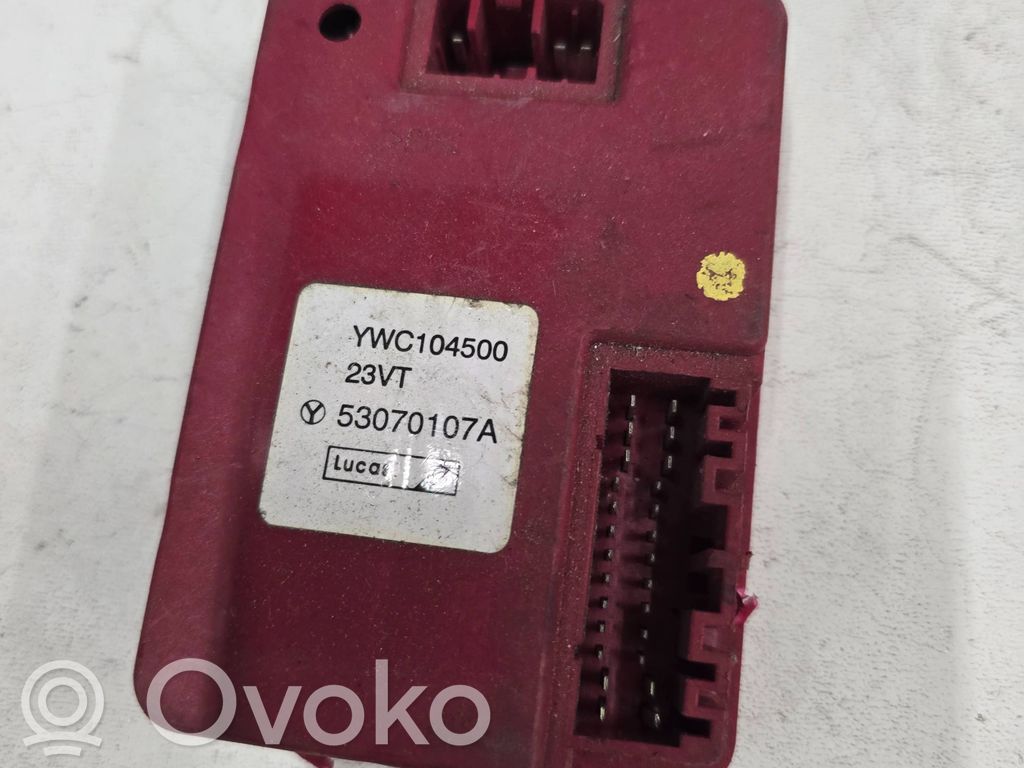Rover 25 Other control units/modules 