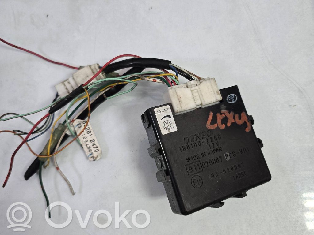 Toyota Avensis T250 Sterownik / Moduł parkowania PDC 