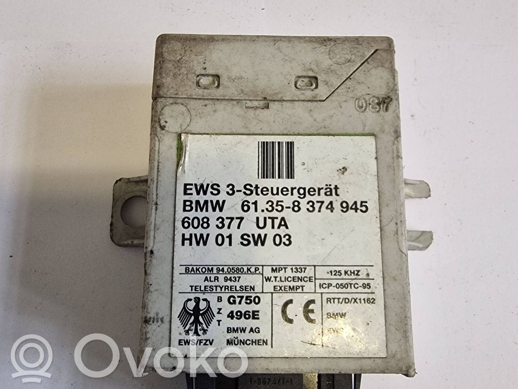 Immobilizer control unit/module   608377UTA