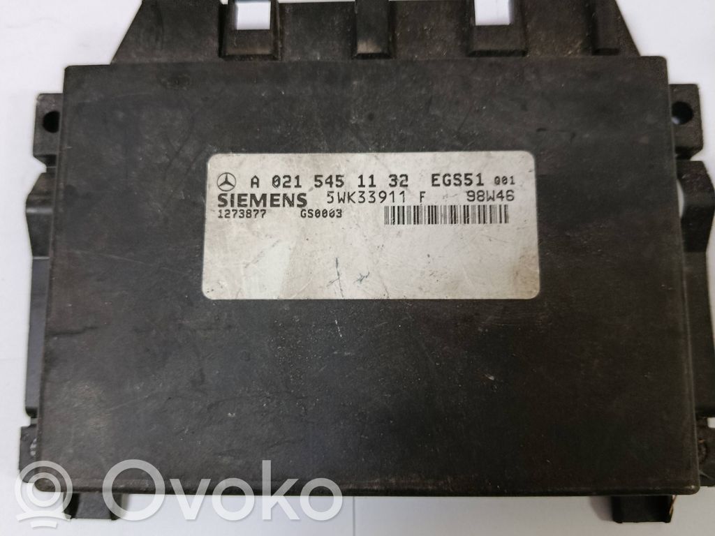 Mercedes-Benz E W212 Gearbox control unit/module 