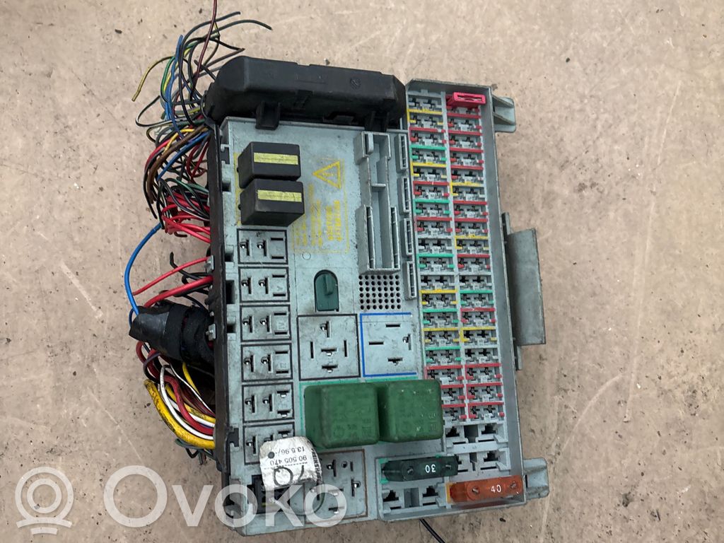Opel Zafira A Fuse box set 