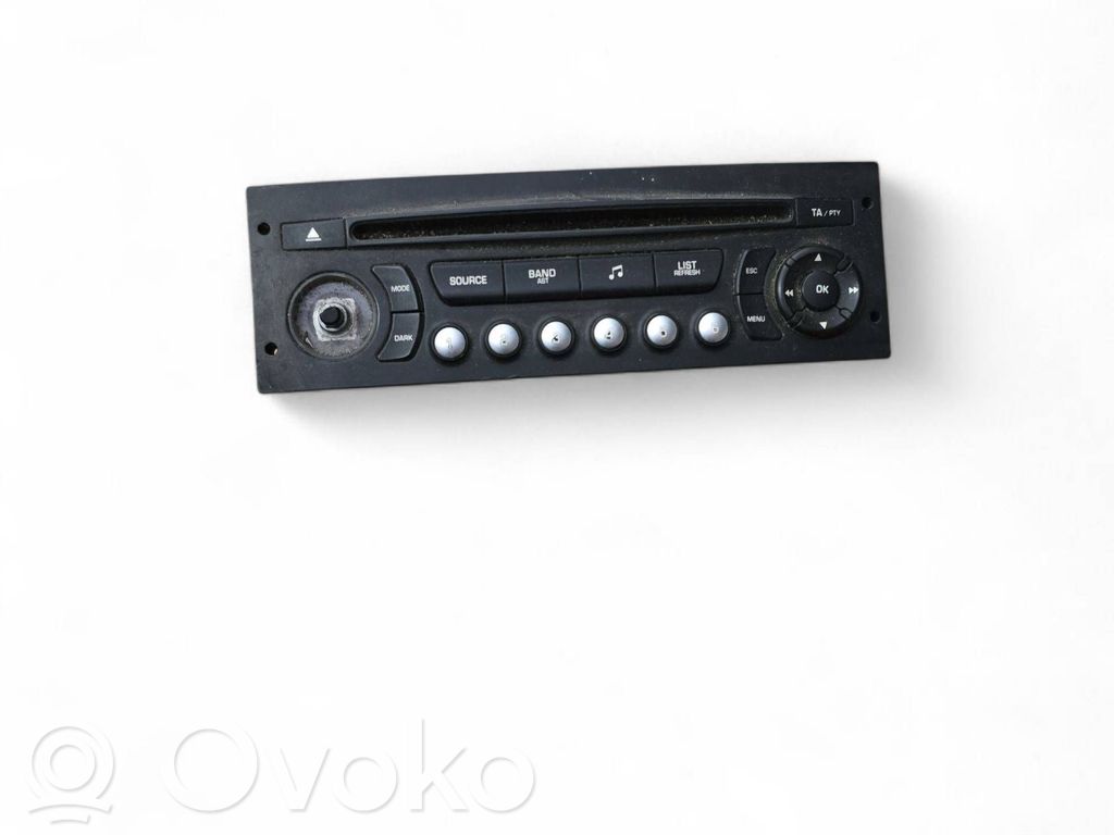 Citroen C5 Unidad delantera de radio/CD/DVD/GPS 
