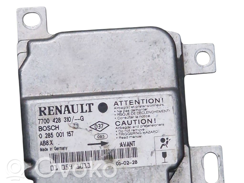 Renault Clio III Airbag control unit/module 