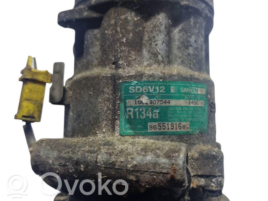 Peugeot 307 Air conditioning (A/C) compressor (pump) 