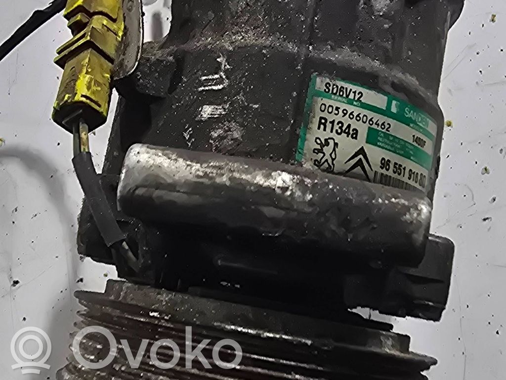 Peugeot 307 Air conditioning (A/C) compressor (pump) 