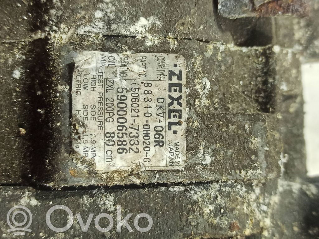 Toyota Aygo AB10 Kompresor / Sprężarka klimatyzacji A/C 