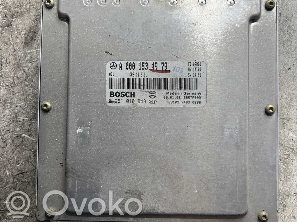 Mercedes-Benz E W210 Engine control unit/module ECU 