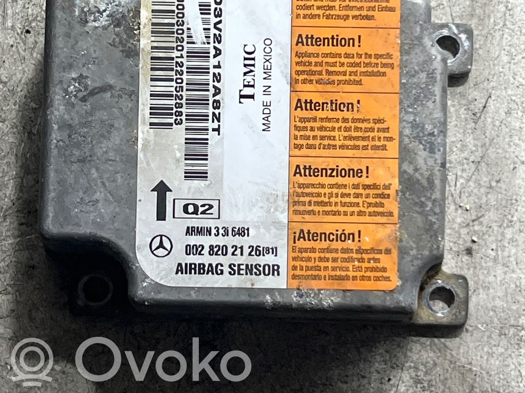 Mercedes-Benz E W210 Airbag control unit/module 
