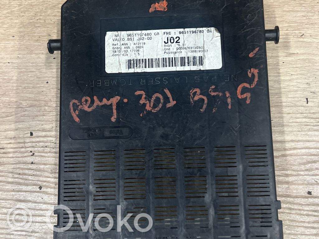 Peugeot 307 Fuse box set 
