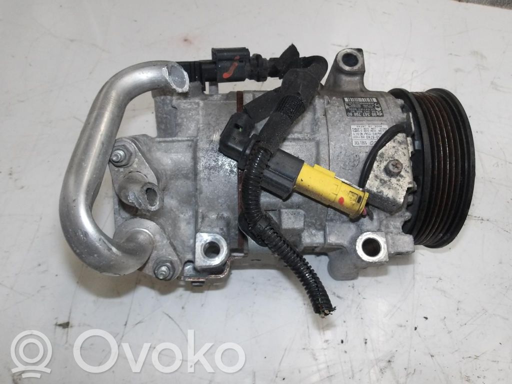 Peugeot 2008 II Air conditioning (A/C) compressor (pump) 