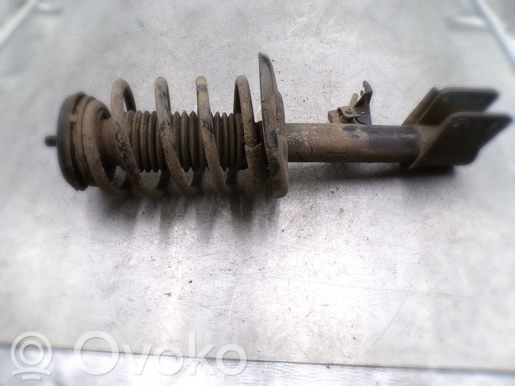 Front shock absorber with coil spring