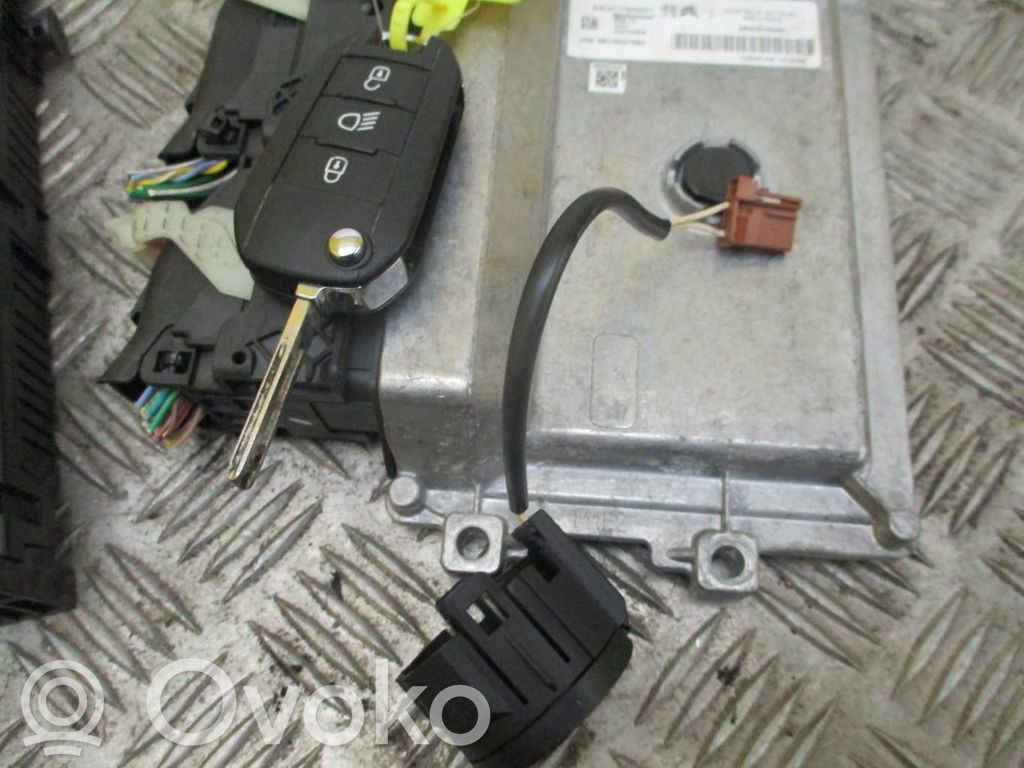 Citroen C3 Engine ECU kit and lock set 