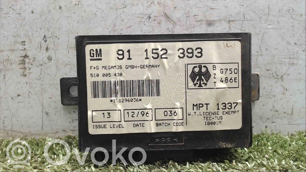Immobilizer control unit/module   91152393
