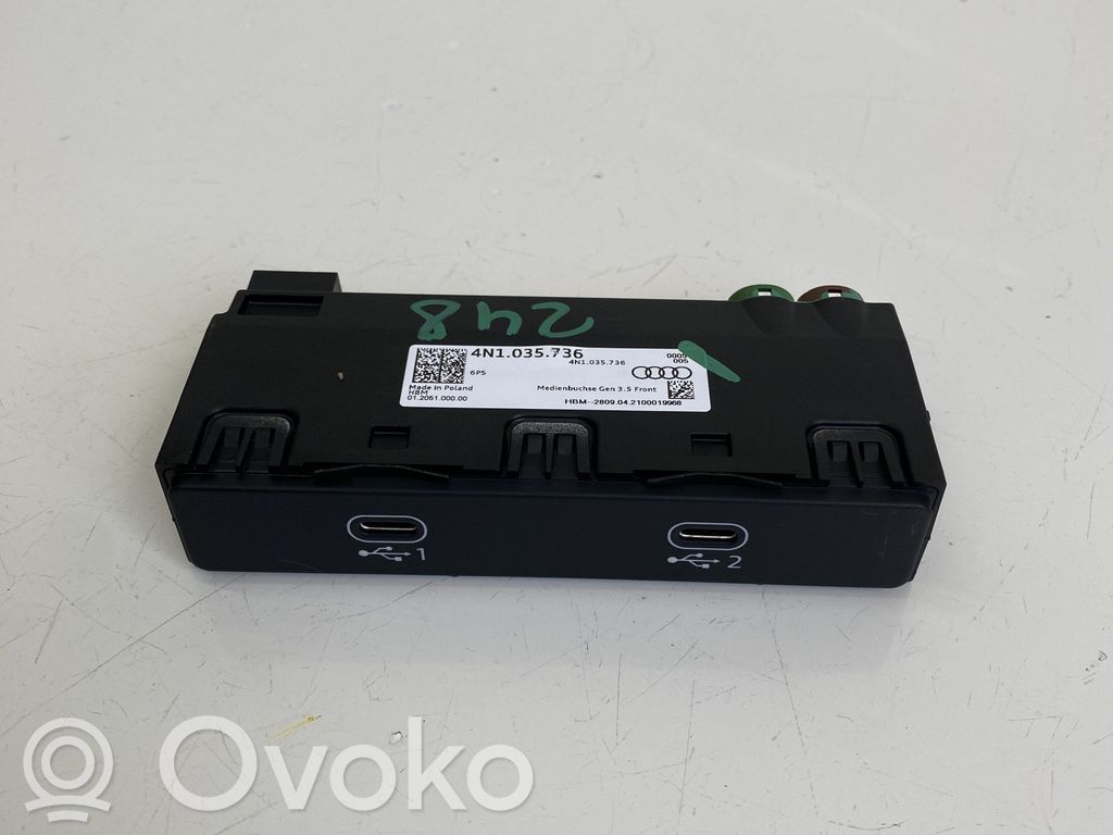 Audi E-tron GT USB socket connector 