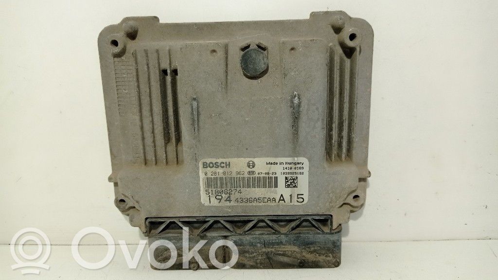Fiat Croma Calculateur moteur ECU 