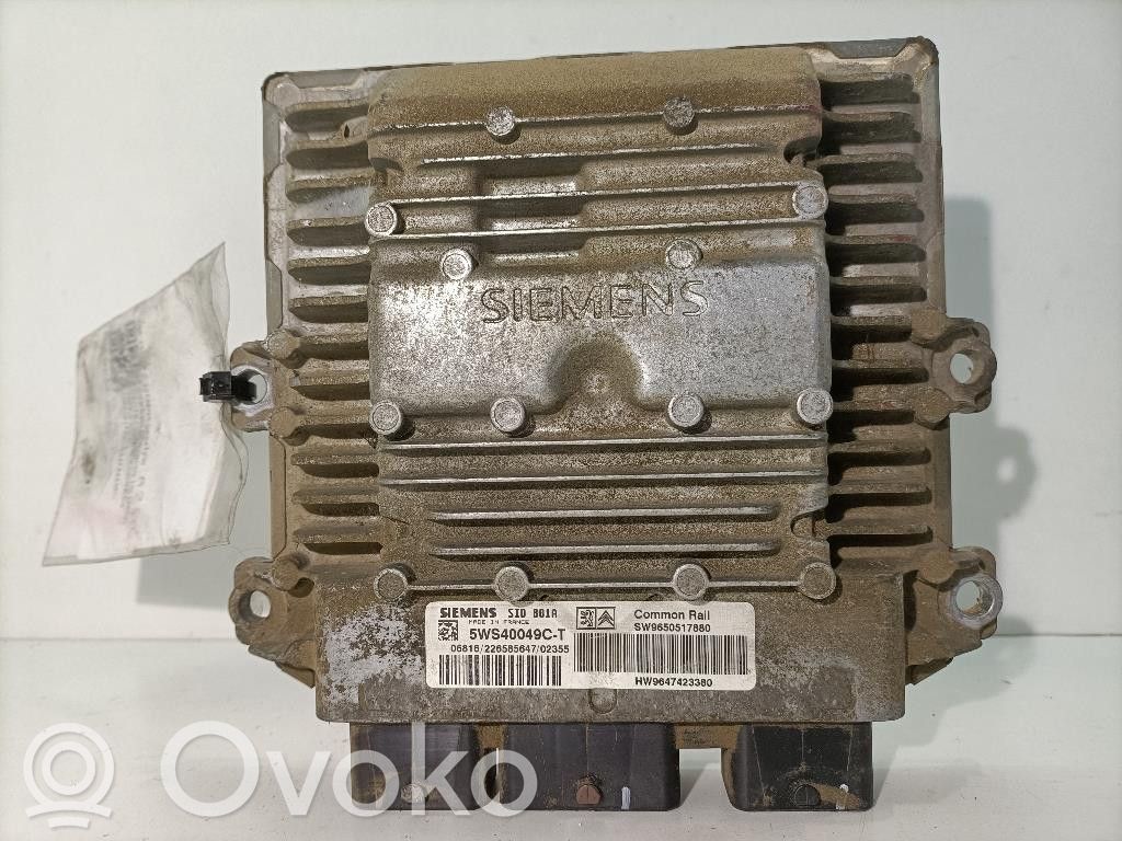 Citroen Berlingo Engine control unit/module 