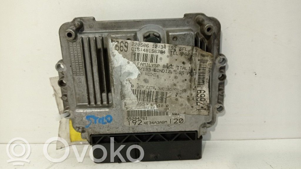 Engine control unit/module   55187571,192A8000,55187571