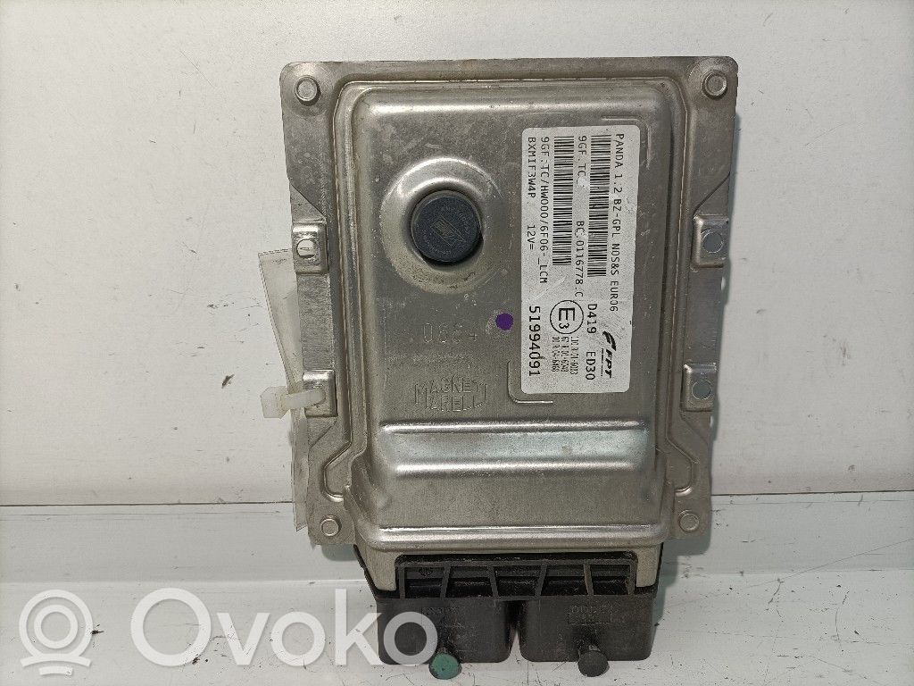 Fiat Panda III Engine control unit/module 