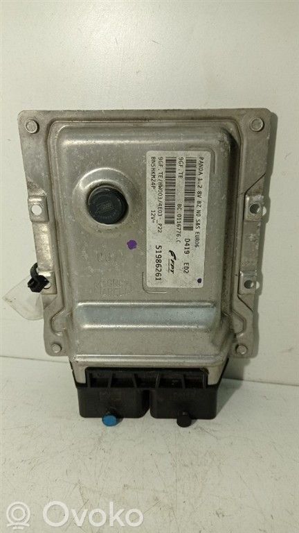 Fiat Panda III Engine control unit/module 