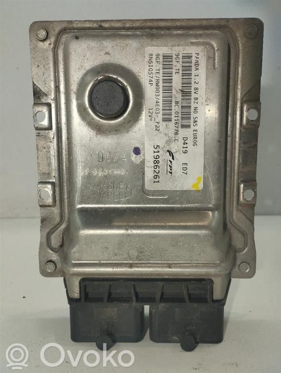 Fiat Panda III Engine control unit/module 