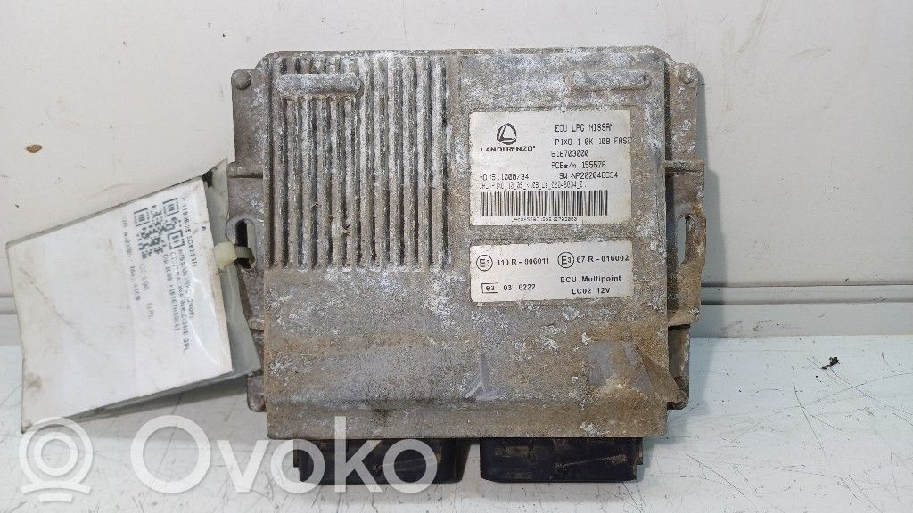 Nissan Pixo LP gas control unit module 