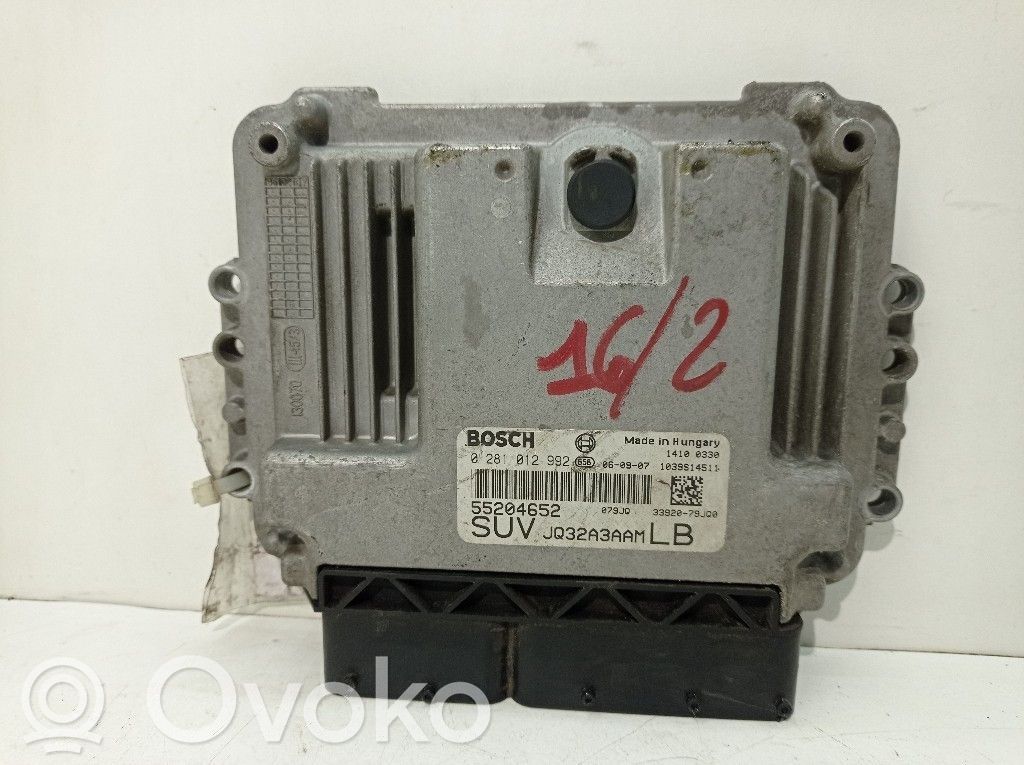 Fiat Sedici Engine control unit/module 