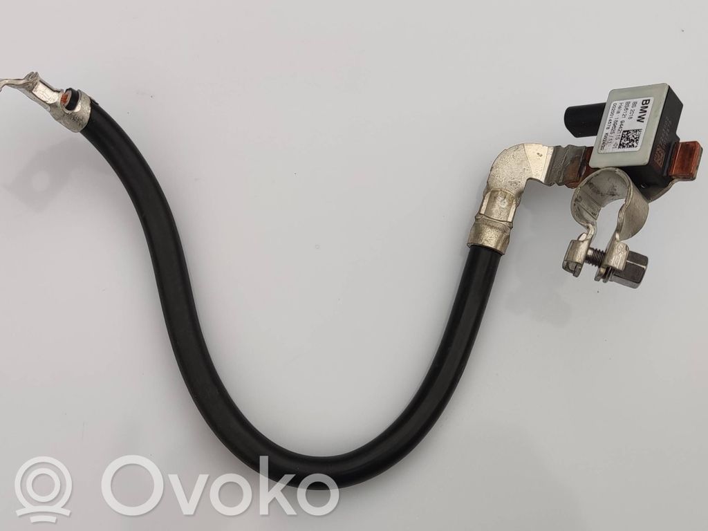 BMW 3 G20 G21 Minus / Klema / Przewód akumulatora 