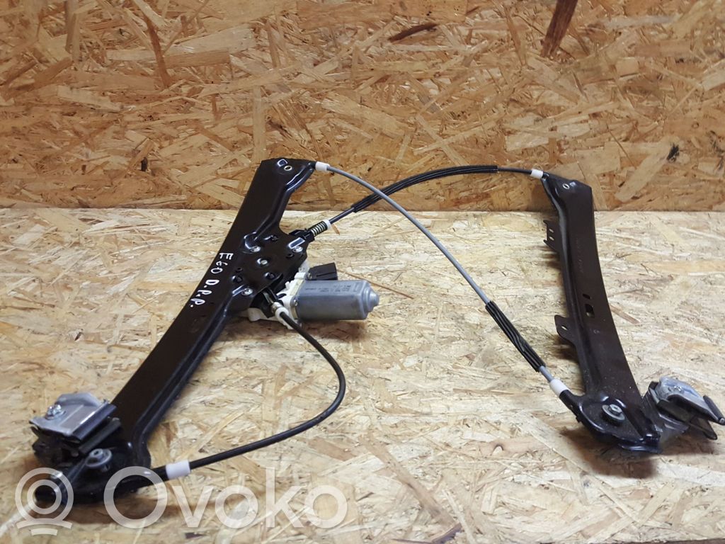 BMW 5 E60 E61 Front door window regulator with motor 