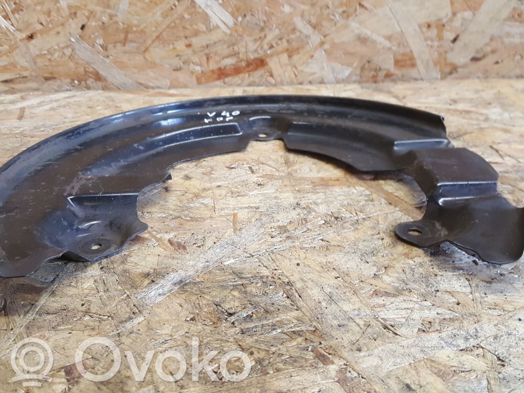 Volvo V40 Etujarrun jarrulevyn pölysuojalevy 