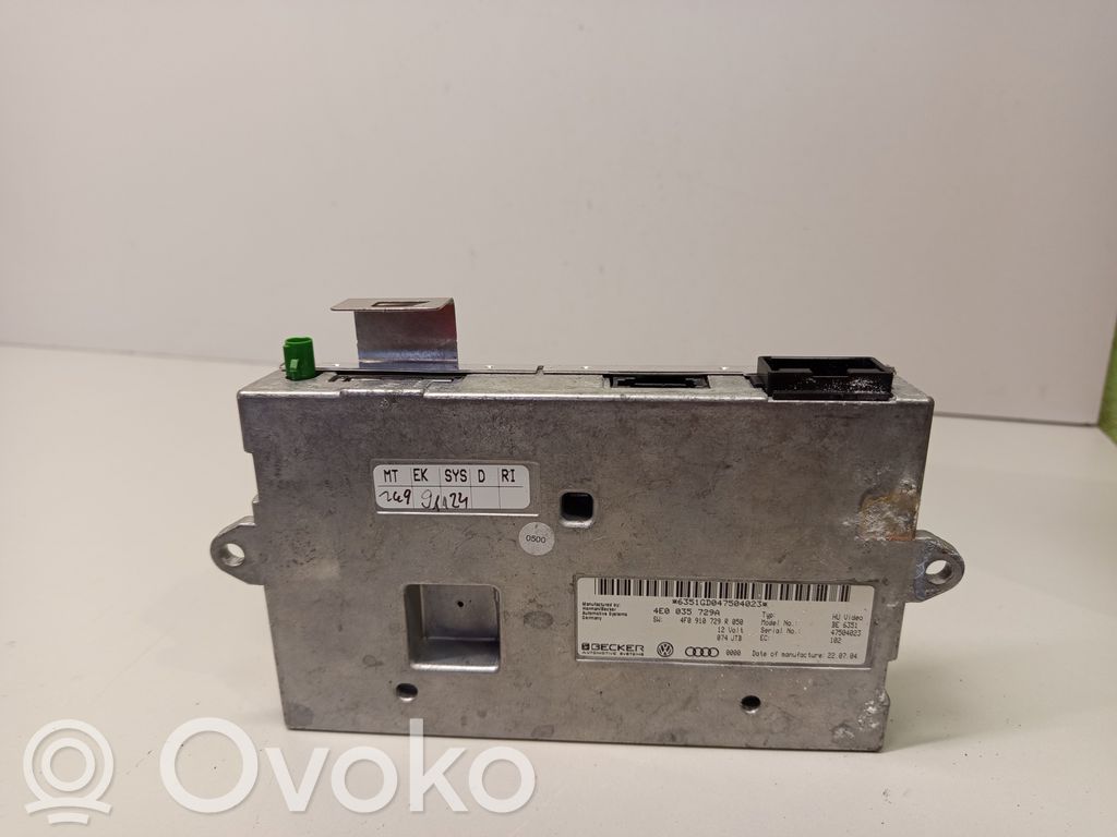 Audi A6 S6 C6 4F Unitate de control MMI 
