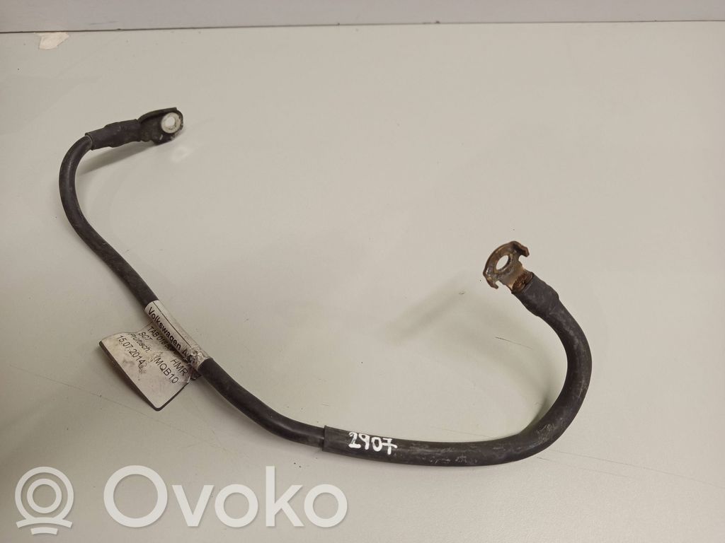 Volkswagen Golf VII Negative earth cable (battery) 