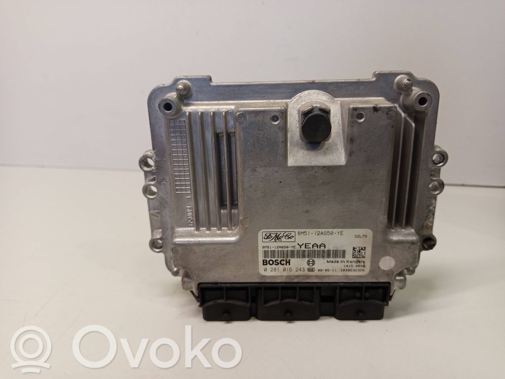 Engine control unit/module   0281015243,8M5112A650YE