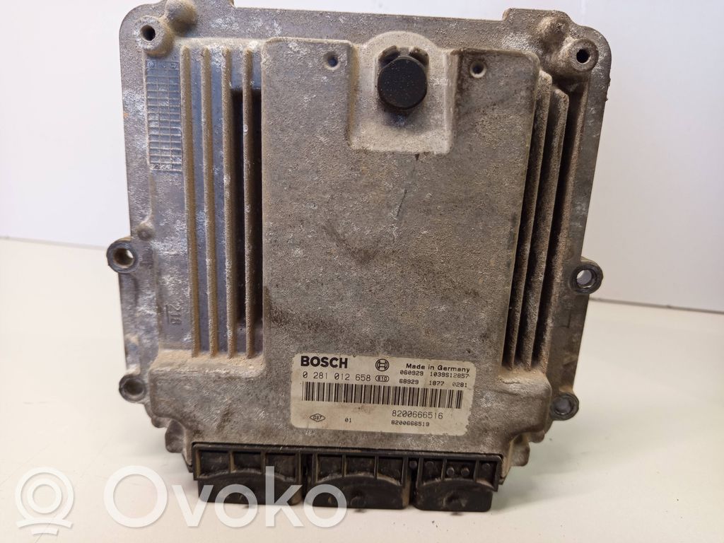 Engine control unit/module   8200666516,8200666519,0281012658