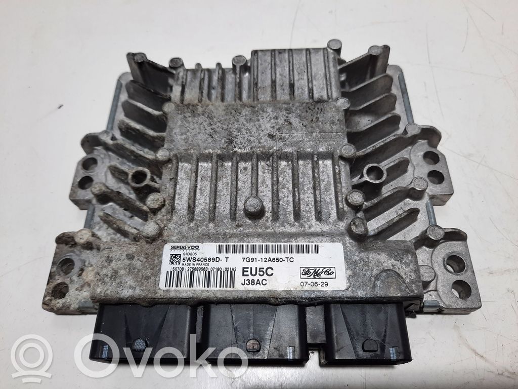 Engine control unit/module   7G9112A650TC,S122865021