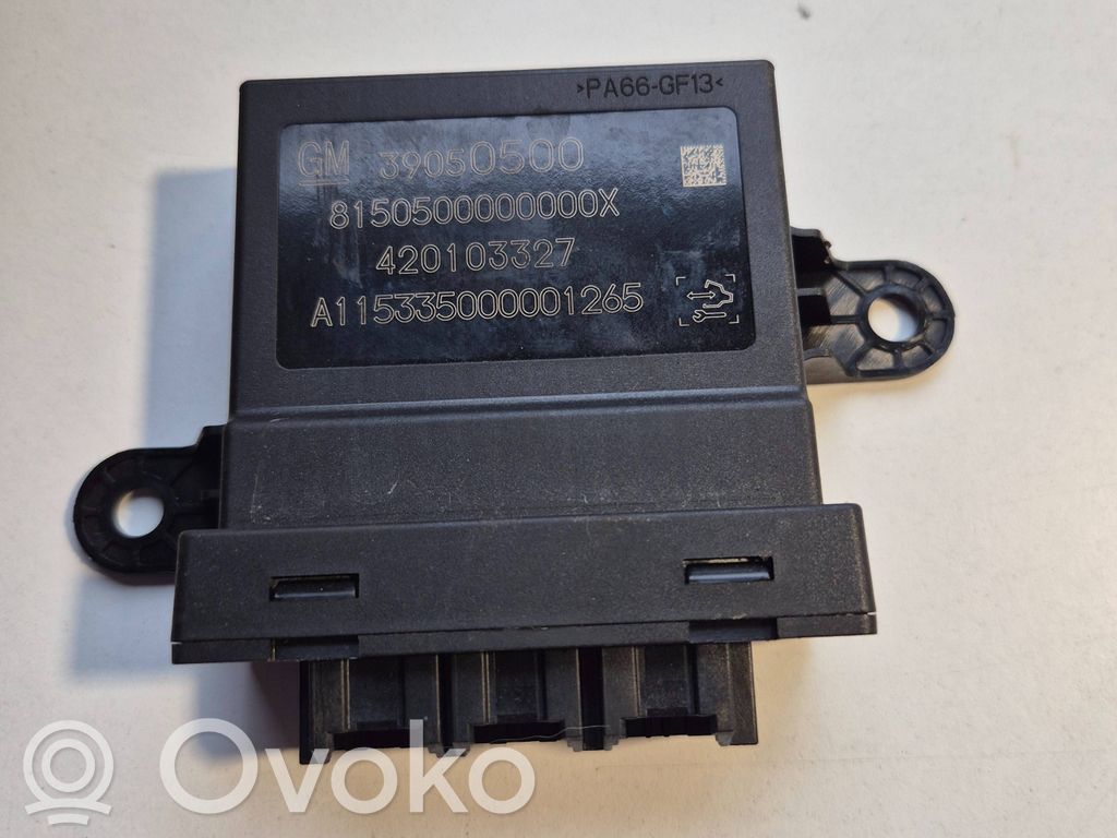 Opel Astra K Other control units/modules 