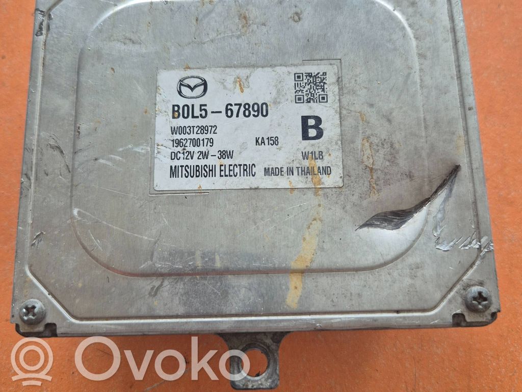 Mazda 3 Xenon control unit/module 
