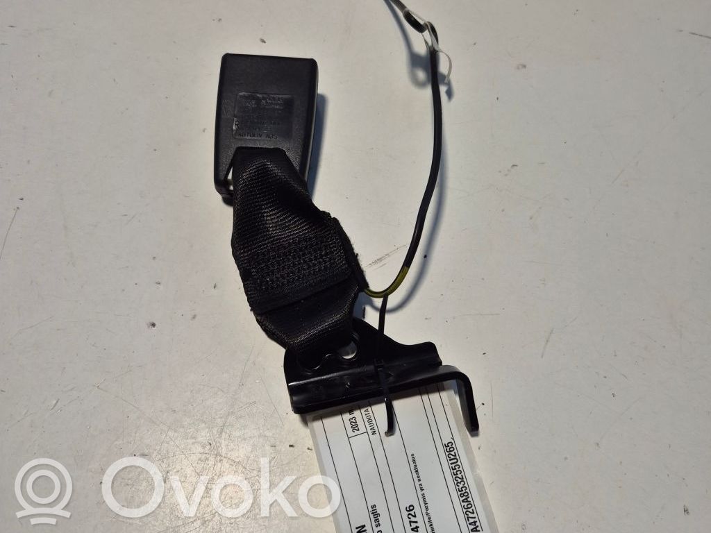Fiat Panda III Rear seatbelt buckle 