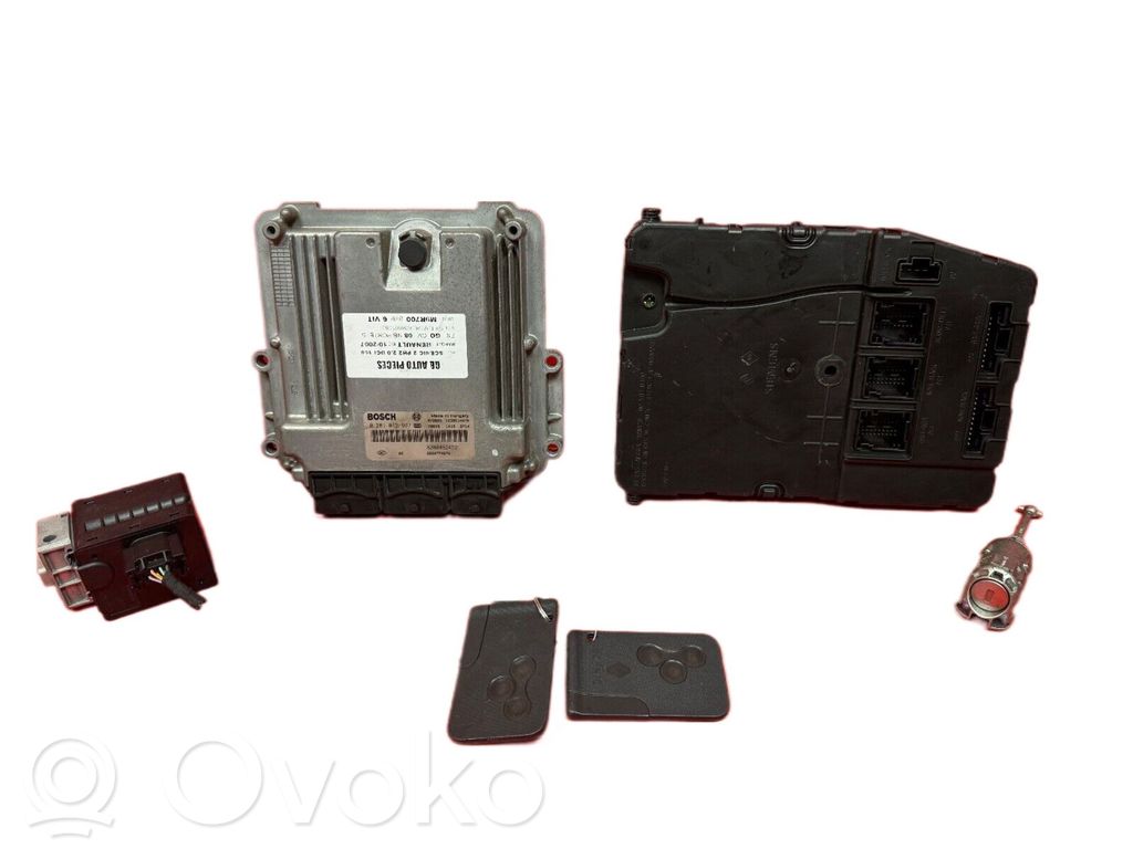 Renault Scenic II -  Grand scenic II Engine ECU kit and lock set 