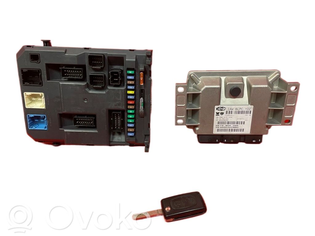 Citroen C2 Engine ECU kit and lock set 
