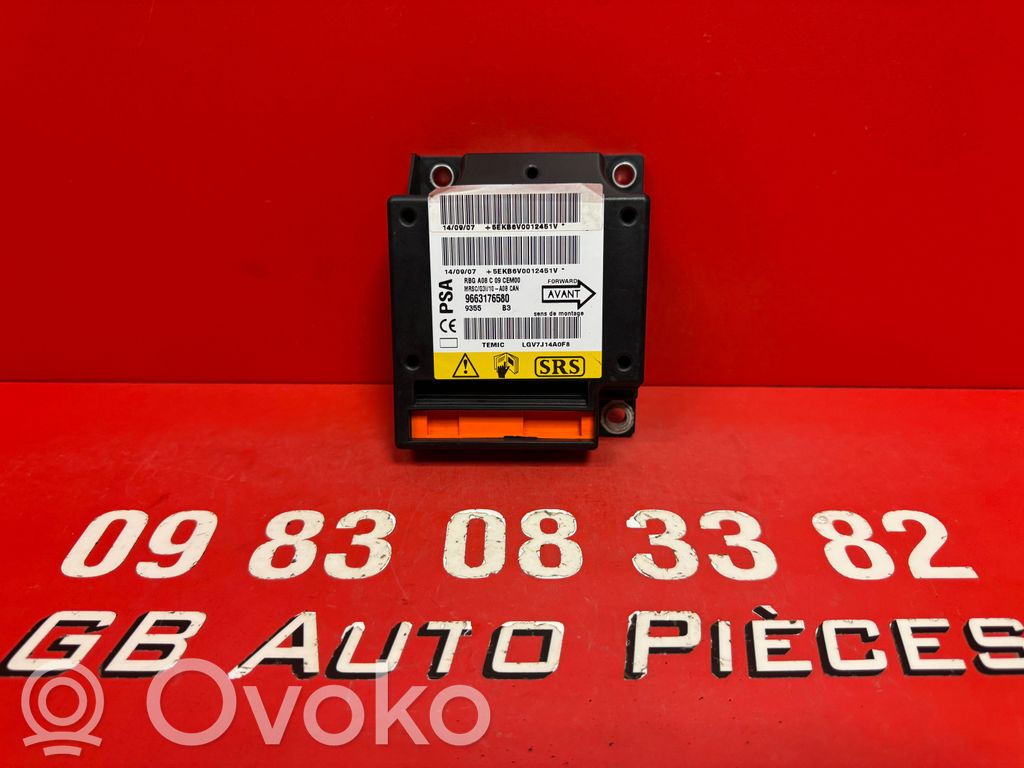 Peugeot 1007 Airbag control unit/module 