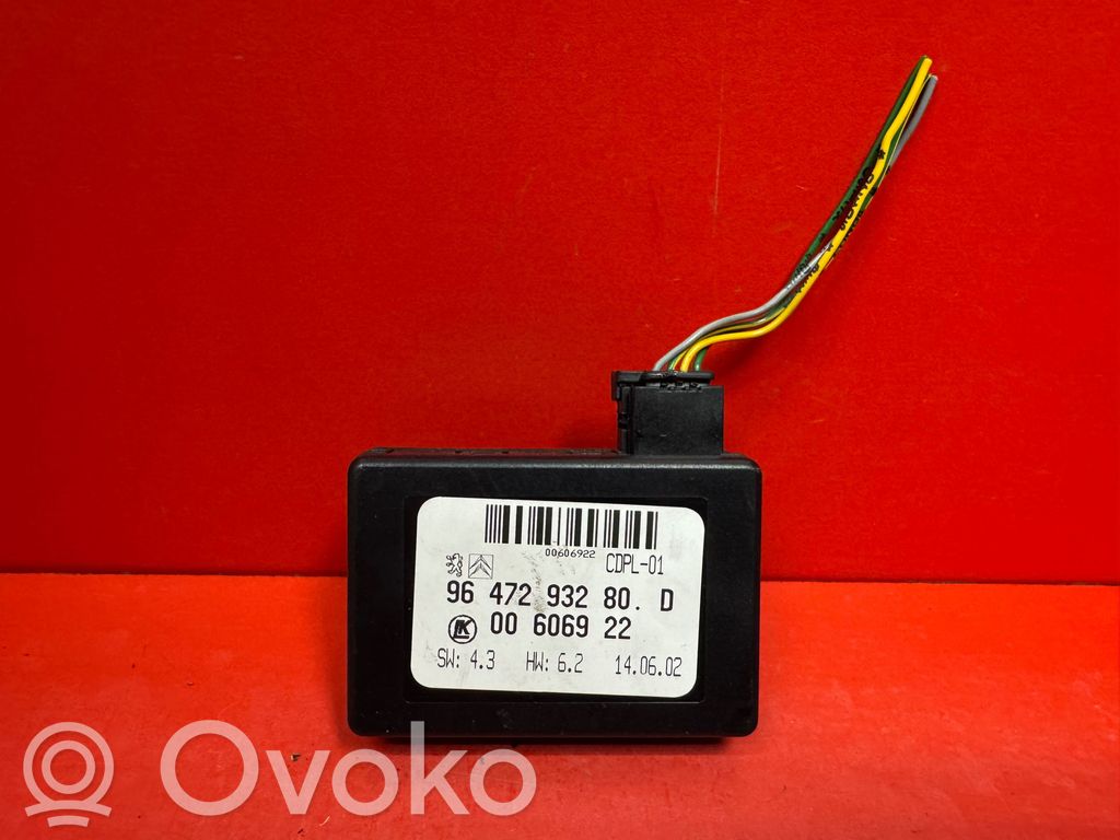 Peugeot 206 Rain sensor 