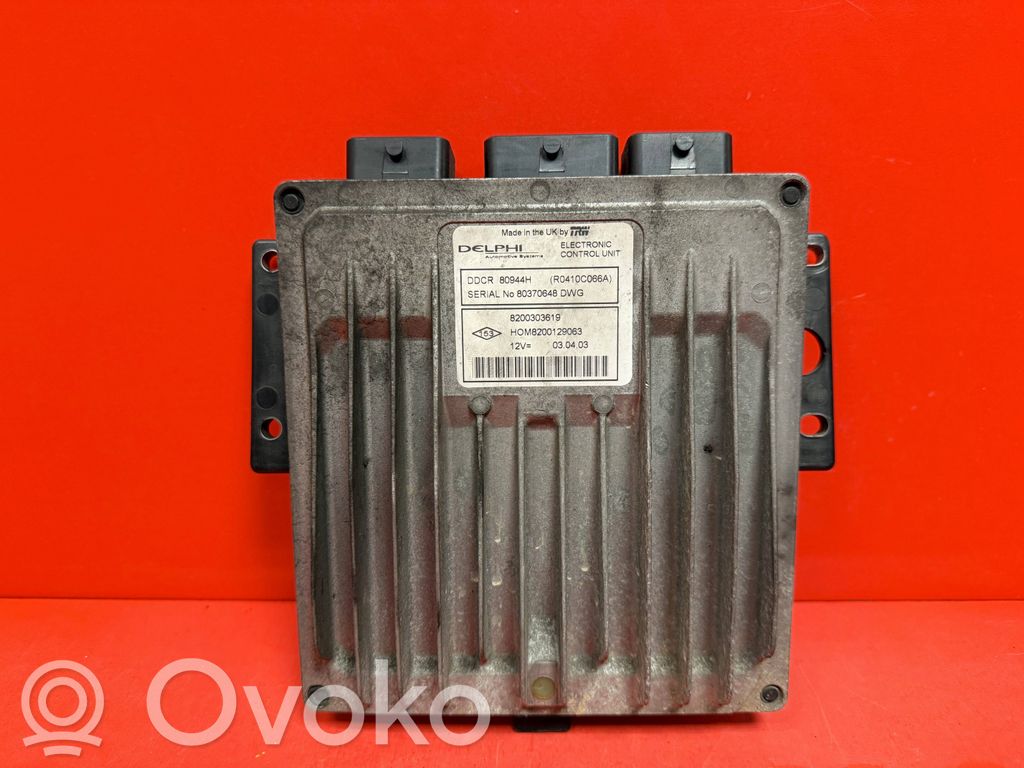 Renault Clio II Engine control unit/module 