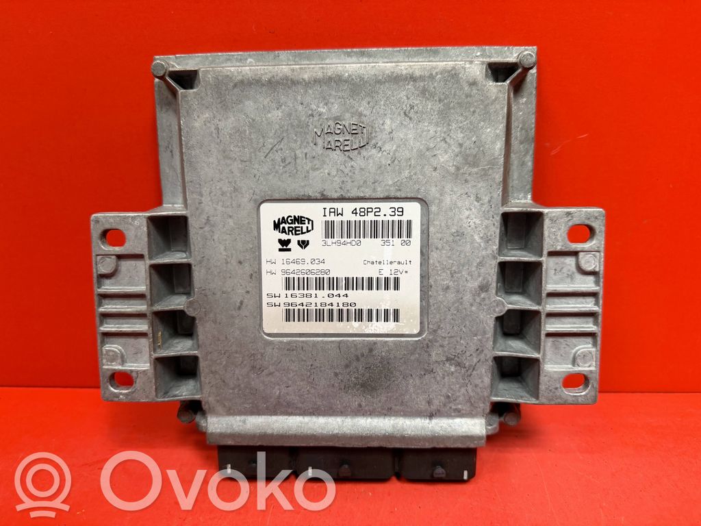 Engine control unit/module   IAW48P239,9642606280,964218418