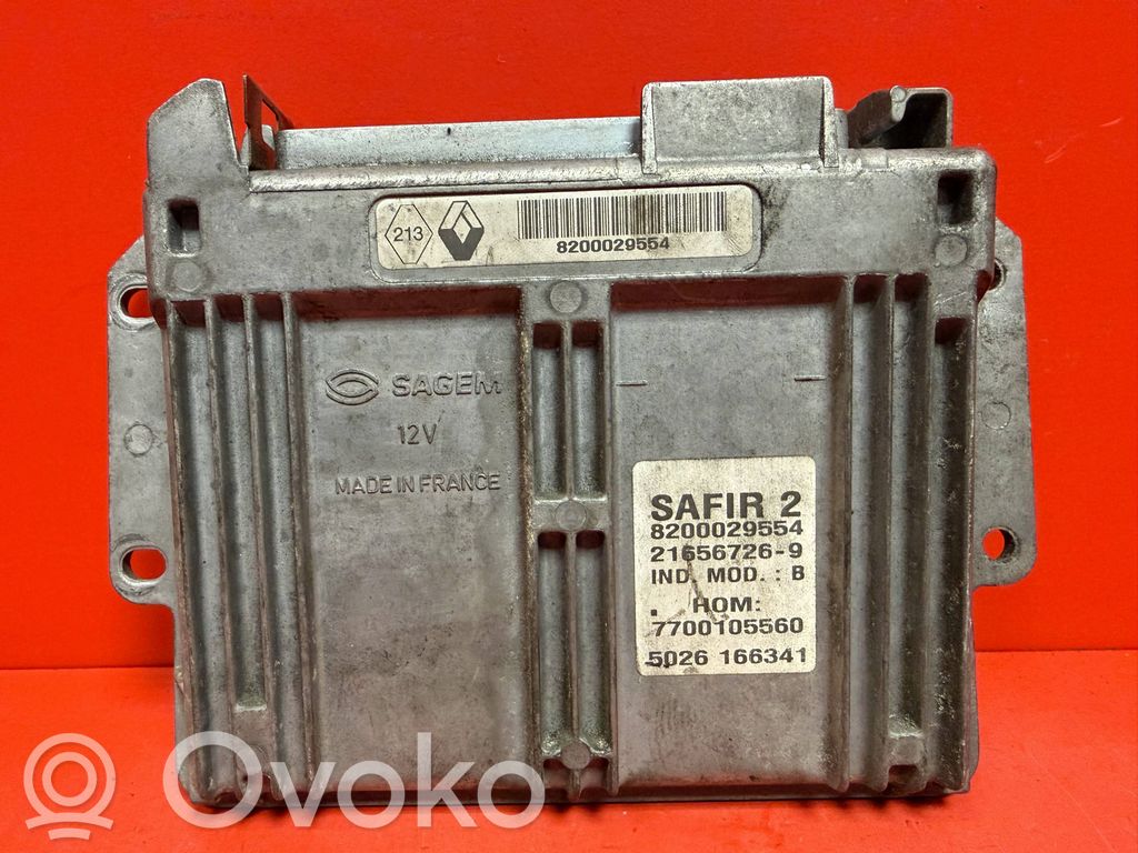 Engine control unit/module   8200029554,7700105560