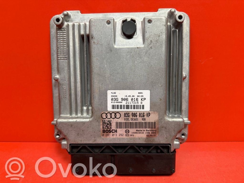 Audi A4 S4 B7 8E 8H Unitate/modul de control motor 
