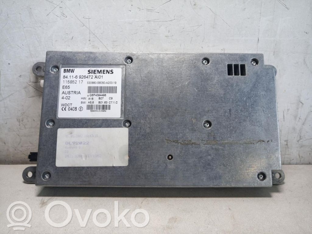 Moottorin ohjainlaite/moduuli   84116926472